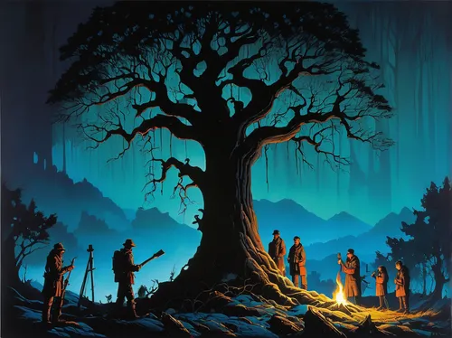 halloween bare trees,ghost forest,the roots of trees,dead wood,celtic tree,devilwood,tree of life,dead vlei,haunted forest,druid grove,dead tree,druids,creepy tree,painted tree,old tree,hokka tree,old-growth forest,burning tree trunk,magic tree,isolated tree,Illustration,Vector,Vector 09