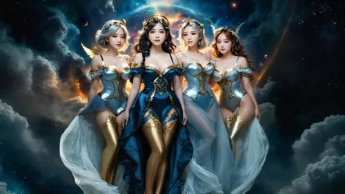 priestesses,goddesses,angels of the apocalypse,pleiades,archangels,sorceresses