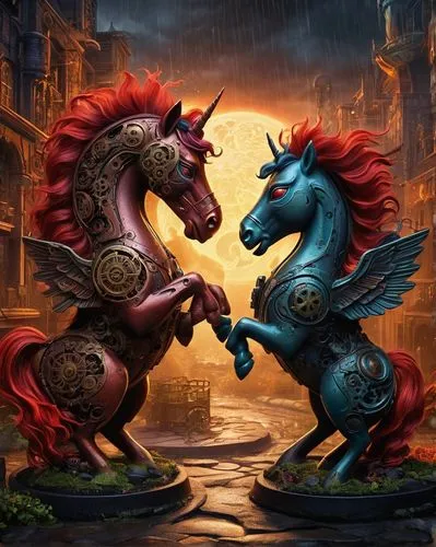 pegasys,pegasi,fantasy art,fantasy picture,bremen town musicians,dragonriders,chevaux,nikorn,cheval,warhorses,game illustration,fire horse,dragonheart,dragones,joust,pegasus,garridos,poneys,horsemen,pegaso,Illustration,Realistic Fantasy,Realistic Fantasy 13