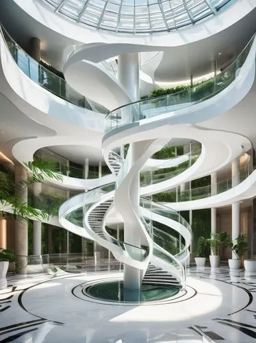 embl,spiralling,futuristic art museum,floor fountain,spirally,futuristic architecture,spiral art,spiral,atriums,kaust,blavatnik,safdie,spiraled,guggenheim museum,atrium,spiralled,cochere,interlace,time spiral,hirshhorn,Conceptual Art,Sci-Fi,Sci-Fi 24