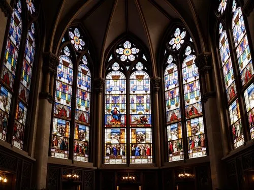 stained glass windows,stained glass,stained glass window,church windows,aachen cathedral,transept,ouderkerk,presbytery,pieterskerk,stephansdom,church window,the interior,altarpieces,interior view,utrecht,altarpiece,kerk,main organ,niekerk,delft