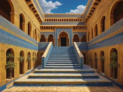 karakas,theed,kanawa,quasr al-kharana,kasbah,la kasbah,persian architecture,deruta,alhambra,courtyard,palaces,sabaean,islamic architectural,water palace,qasr al watan,agrabah,iranian architecture,hrab,qasr,andalus,Illustration,Black and White,Black and White 01