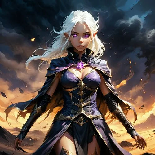 ororo,dark elf,jaina,wodrow,karavas,urd,Conceptual Art,Fantasy,Fantasy 02