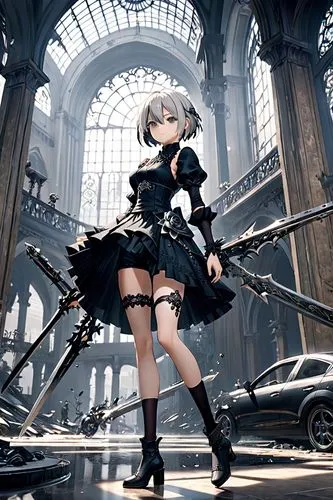 nier,schwarzes,ranko,noire,mabinogi,alter,cantarella,duce,puella,labrys,bns,nowa,rabiatou,gothicus,maid,nightingale,black angel,filene,drakengard,veteris,Anime,Anime,General