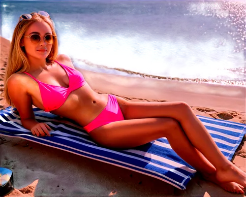 neidhart,kournikova,pink beach,natalya,trish,laguna beach,renee,noelle,vesnina,edurne,sandys,torrie,beach background,beach chair,brittany,christi,mazatlan,allie,dalida,summer background,Illustration,Realistic Fantasy,Realistic Fantasy 06