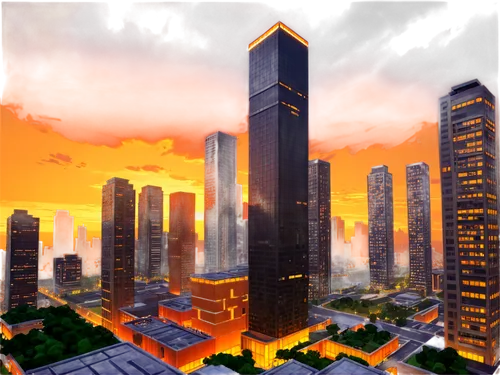 highrises,high rises,skyscrapers,skyscraping,business district,megapolis,tall buildings,simcity,city skyline,cybercity,city blocks,city buildings,megacities,city scape,cybertown,urbanworld,skyboxes,city in flames,dusk background,cityview,Unique,Pixel,Pixel 03