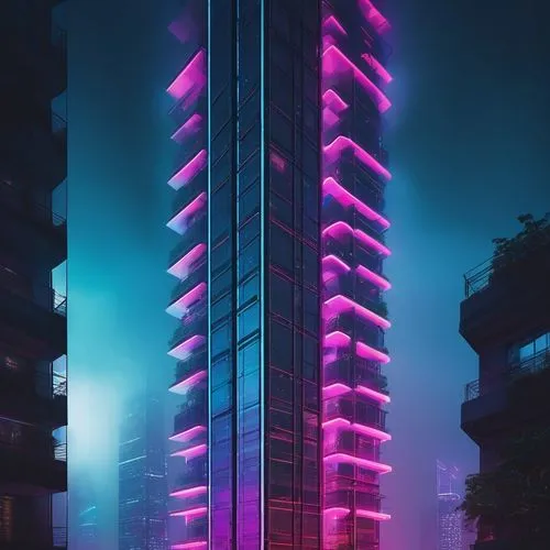 guangzhou,electric tower,skyscraper,urban towers,pc tower,the skyscraper,ctbuh,cyberpunk,residential tower,hypermodern,escala,chengdu,futuristic,the energy tower,shanghai,chongqing,supertall,futuristic architecture,vapor,sky apartment,Illustration,Paper based,Paper Based 19