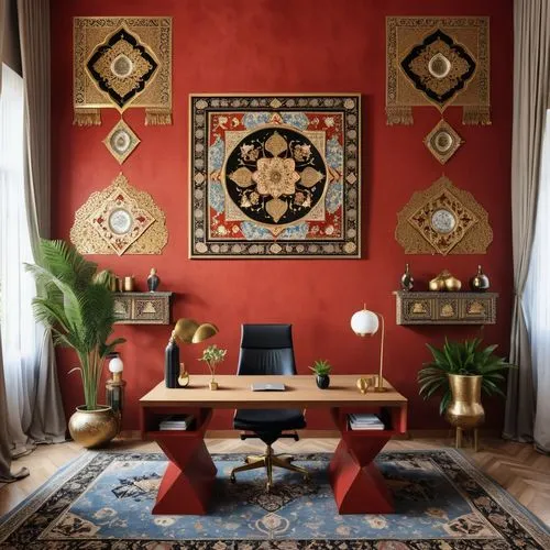 interior decor,moroccan pattern,mahdavi,persian norooz,ottoman,sitting room,interior decoration,decor,furnishings,ornate room,danish room,peranakan,feng shui,living room,kilim,contemporary decor,home interior,livingroom,fengshui,royal interior,Photography,General,Realistic