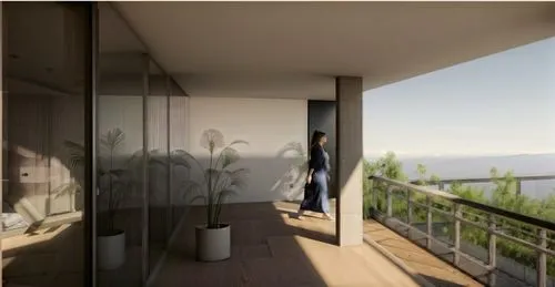 sky apartment,block balcony,observation deck,the observation deck,observation tower,penthouse apartment,room divider,balcony garden,balcony,daylighting,eco hotel,roof terrace,mirror house,sliding door,roof landscape,cubic house,window film,bedroom window,3d rendering,skyscapers