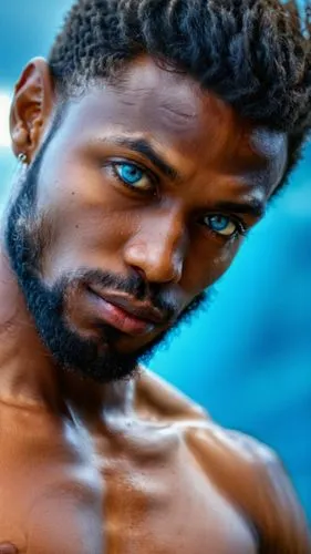 face,african american male,poseidon god face,man portraits,male model,portrait photography,poseidon,aborigine,merman,black male,man at the sea,sea man,portrait background,black businessman,image manip