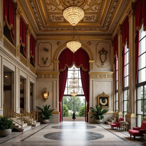 royal interior,entrance hall,foyer,ballroom,ritzau,lobby,crown palace,cochere,philbrook,hall of nations,europe palace,hallway,lanesborough,enfilade,emirates palace hotel,palatial,marble palace,salone,nemacolin,corridor