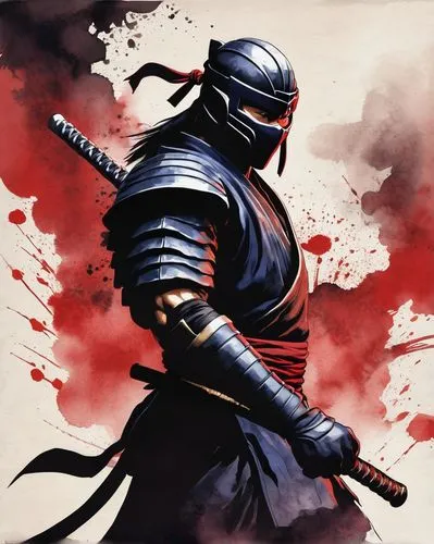 kagemusha,xiahou,ronin,samurai fighter,samurai,kenshi,shinobi,bujinkan,samarai,hogun,shogun,yoshimitsu,onimusha,bushido,toshimitsu,masamune,kendo,tenchu,naginata,swordsman,Art,Artistic Painting,Artistic Painting 23