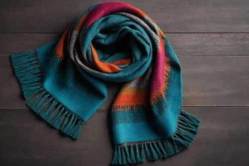 scarf,turquoise wool,teal and orange,shawl,scarf animal,turquoise leather,color turquoise,woven fabric,product photos,mexican blanket,warm colors,blanket,knitting clothing,ikat,women's accessories,warm and cozy,textile,woolen,watercolor tassels,color combinations,Illustration,Abstract Fantasy,Abstract Fantasy 07