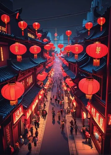 lanterns,chinatown,mid-autumn festival,japanese paper lanterns,red lantern,shanghai,illuminated lantern,oriental lantern,qibao,street lantern,chinatowns,fairy lanterns,shuozhou,qingcheng,sanshui,lantern string,kyoto,fengshui,tianxia,chengdu,Unique,3D,Low Poly