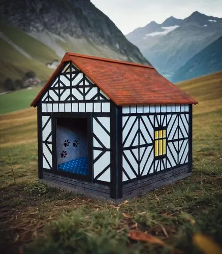 miniature house,alpine hut,mountain hut,little house,syringe house,fairy house,house in mountains,mountain huts,bird house,a chicken coop,lonely house,wood doghouse,house in the mountains,icelandic ho