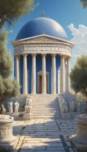 greek temple,zappeion,artemis temple,synaxarion,tempio,temple of diana,roman temple,laodicea,halicarnassus,metapontum,panagora,ephesus,panathenaic,ctesiphon,chersonesus,the ancient world,capernaum,taraxum,panathenian,delphi,Illustration,Realistic Fantasy,Realistic Fantasy 44