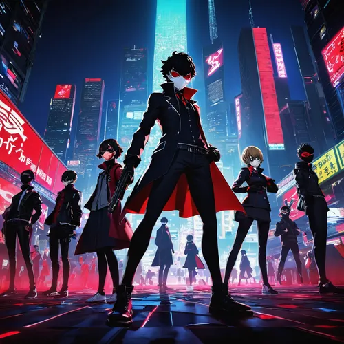 persona,anime 3d,my hero academia,black city,cg artwork,revolution,shibuya,pandemic,shinjuku,game illustration,anime cartoon,metaverse,revolt,vivid,time square,evangelion,new world,action-adventure game,riot,orchestral,Conceptual Art,Graffiti Art,Graffiti Art 10