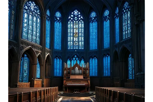 main organ,transept,presbytery,organ,pipe organ,altar,sanctuary,chancel,cathedra,choir,stained glass windows,chapel,pulpits,empty interior,church organ,stained glass,ecclesiatical,cathedral,interior view,the interior,Illustration,Japanese style,Japanese Style 15