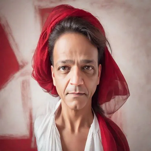 amitava saha,red chief,turban,abdel rahman,red avadavat,indian sadhu,indian monk,red cloud,persian poet,management of hair loss,yemeni,ervin hervé-lóránth,sadhu,el salvador dali,kundalini,julius caesar,nepali npr,sikh,on a red background,housekeeper,Photography,Realistic