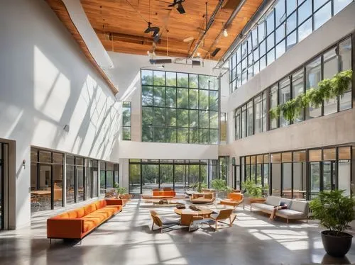 phototherapeutics,mid century modern,atriums,langara,modern office,daylighting,jadwin,ucsc,atrium,reynolda,wintergarden,music conservatory,school design,ubc,ucd,sunroom,contemporary decor,midcentury,rit,gensler,Unique,Design,Knolling