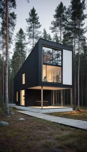 house in the forest,cubic house,timber house,modern house,cube house,danish house,wooden house,inverted cottage,dunes house,frame house,modern architecture,scandinavian style,mirror house,summer house,holiday home,residential house,house shape,small cabin,private house,smart house,Photography,Documentary Photography,Documentary Photography 04