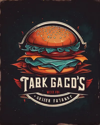 tacos food,gator burger,tobaccofish,tacos,cd cover,logo header,tauco,trachemys,steam logo,lardo,barbacoa,barbeque,tacamahac,tarp,taco,grilled food,taco tuesday,barbeque grill,burgers,record label,Conceptual Art,Fantasy,Fantasy 34