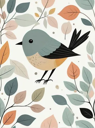 bird illustration,tufted titmouse,flower and bird illustration,towhee,bird robin,bird pattern,titmouse,grey shrike-thrush,bird robins,junco,black redstart,daurian redstart,bull finch,zebra finch,redstart,chaffinch,dark-eyed junco,chickadee,robin redbreast,dark eyed junco,Illustration,Vector,Vector 13