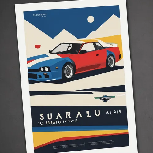 subaru,travel poster,subaru brat,subaru r1,poster mockup,datsun/nissan z-car,supra,datsun sports,suzuki,subaru impreza,toyota supra,futura,subaru r-2,subaru 360,tvr sagaris,retro 1980s paper,abstract retro,isuzu,porsche 924,dribbble,Art,Artistic Painting,Artistic Painting 43