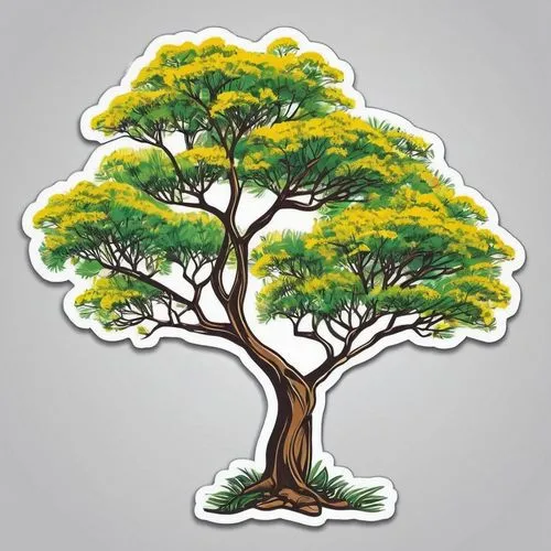 flourishing tree,ornamental tree,clipart sticker,jaggery tree,acacia,cardstock tree,painted tree,yellow tabebuia,argan tree,gold foil tree of life,golden trumpet tree,curry tree,tropical tree,tree white,norfolk island pine,tree of life,liberia,hokka tree,tabebuia,tree species,Unique,Design,Sticker