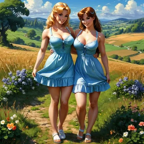 milkmaids,retro pin up girls,vintage fairies,pin-up girls,stepsisters,celtic woman,Unique,Pixel,Pixel 05