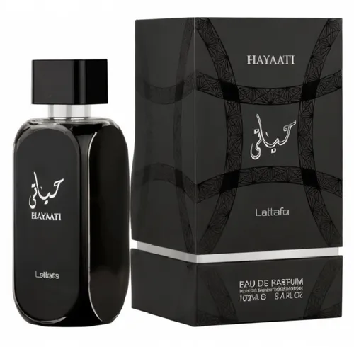 a perfume bottle and box with a black packaging,santal,parfum,aftershave,parfums,male toiletries,natural perfume