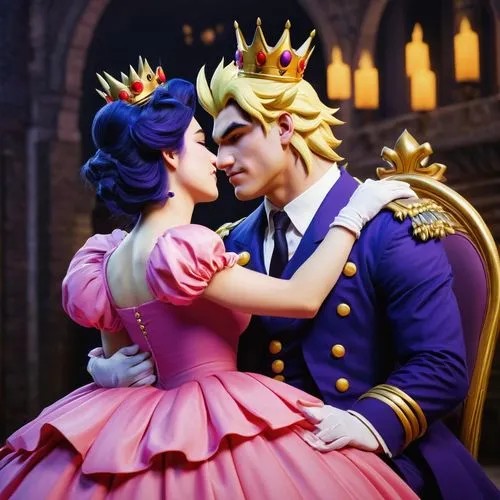 prince and princess,heart with crown,tokyo disneyland,princeps,princedoms,fairy tale,princedom,a fairy tale,tokyo disneysea,fairytale,princesses,cosplay image,cinderellas,cendrillon,pangeran,princes,salick,eurodisney,fantasyland,beautiful couple,Art,Artistic Painting,Artistic Painting 50