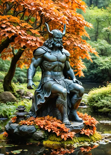 japanese garden ornament,garden statues,daibutsu,rokuon-ji,japanese garden,japan garden,nanzen-ji,ritsurin garden,tsukemono,poseidon,nikko,koyasan,japanese art,statue of hercules,japanese zen garden,samurai,nikuman,autumn in japan,ryokan,kyoto,Photography,General,Natural