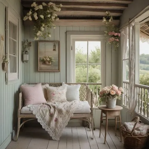 shabby-chic,shabby chic,porch swing,country cottage,porch,summer cottage,country house,the little girl's room,garden shed,cottage garden,garden bench,summer house,shabby,scandinavian style,sitting room,cottage,beautiful home,bay window,breakfast room,rustic,Photography,General,Natural