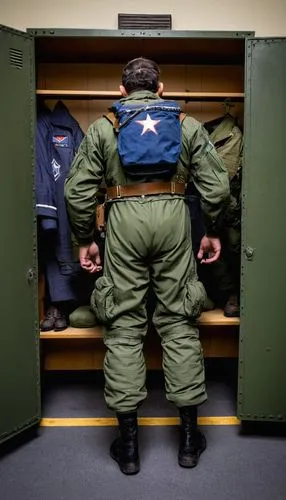 airman,airmen,locker,aircraftman,usaf,guantanamo,usafa,gtmo,coveralls,a uniform,detaining,tsa,detainee,lockers,servicemember,bdu,uniform,nco,pararescuemen,guardroom,Conceptual Art,Fantasy,Fantasy 04