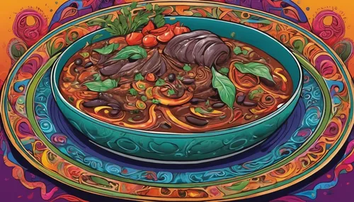 dharma wheel,tibetan bowl,mandala elephant,cooking book cover,indian cuisine,pachamama,pozole,tibetan bowls,bahian cuisine,masala,candy cauldron,cornucopia,novruz,coffee tea illustration,paella,diwali banner,rajasthani cuisine,day of the dead icons,cauldron,food table,Illustration,Realistic Fantasy,Realistic Fantasy 39