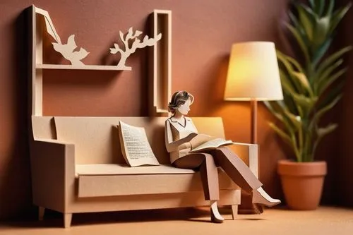 paper art,bookend,girl studying,bookworm,bookshelf,3d figure,miniature figure,bookcase,miniaturist,bookstand,bookshelves,little girl reading,bookish,bibliophile,bookstar,lectura,cardboard background,psychotherapist,psychotherapies,bookcases,Unique,Paper Cuts,Paper Cuts 10