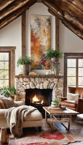 wooden beams,fire place,fireplace,fireplaces,rustic,alpine style,contemporary decor,rustic aesthetic,living room,sitting room,livingroom,interior decor,modern decor,home interior,coziness,interior design,country cottage,family room,beautiful home,bohemian art,Conceptual Art,Graffiti Art,Graffiti Art 08