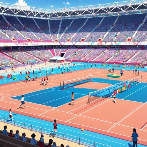 tokyo summer olympics,universiade,olympic stadium,tennis court,ariake,hardcourts,istaf,universiades,omnisport,olympic summer games,groundstrokes,fedcup,ekiden,tennis,teamtennis,rothenbaum,usopen,track and field,olympic park,sportcity,Anime,Anime,Traditional