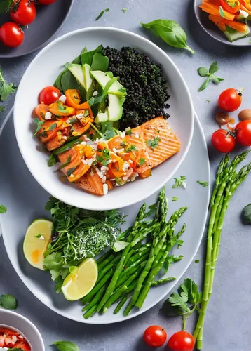 Delicious PCOS-friendly recipes for a healthy meal,salmon fillet,mediterranean diet,seafood in sour sauce,sea salad,sockeye salmon,smoked salmon,food photography,salmon tartar,salmon,arctic char,medit