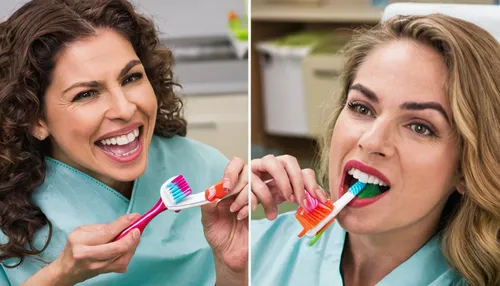 Create a comedy skit featuring a dentist and a talking toothbrush.,cosmetic dentistry,tooth bleaching,dental hygienist,dental assistant,chewing gum,dentist,brush teeth,dental,tooth brushing,gum,dentis