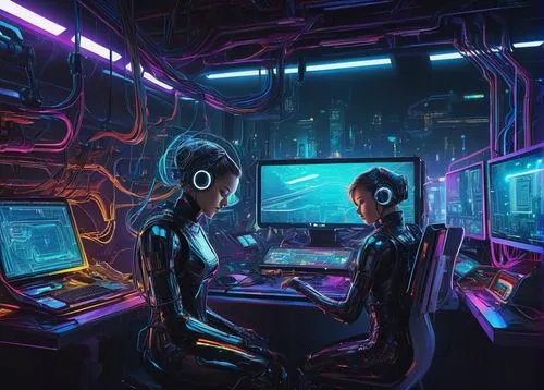 cyberpunk,cyber,computer room,cyberspace,scifi,computer,ufo interior,connections,computer art,connected,futuristic,sci - fi,sci-fi,cybernetics,machines,computer game,trip computer,computers,barebone computer,connection,Conceptual Art,Daily,Daily 14