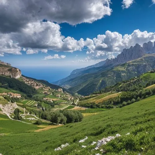 pyrenees,bucegi mountains,eastern pyrenees,panoramic landscape,lebanon,romania,landscape mountains alps,haute-savoie,montenegro,asturias,bucegi,piemonte,valle d'aosta,calabria,mountainous landscape,south tyrol,albania,caucasus,valais,the landscape of the mountains,Photography,General,Realistic