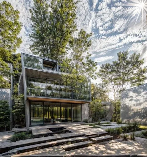forest house,mirror house,snohetta,modern house,mies,cedarvale,modern architecture,house in the forest,cube house,bohlin,safdie,ubc,mid century house,dunes house,forest chapel,cubic house,summer house,cupertino,bunshaft,yaddo,Architecture,General,Modern,Unique Simplicity