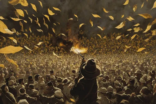 Animate a thrilling action sequence using Toon Boom Harmony.,pentecost,game of thrones,torch-bearer,jrr tolkien,crowds,burning torch,torches,the conflagration,fawkes,twelve apostle,concert crowd,crowd