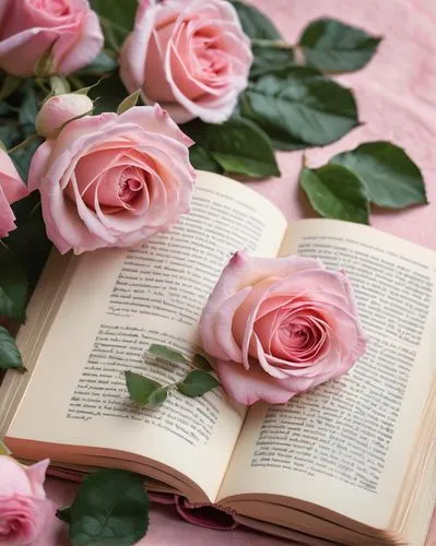 bookmark with flowers,pink roses,romantic rose,pink rose,noble roses,rose roses,Photography,General,Commercial