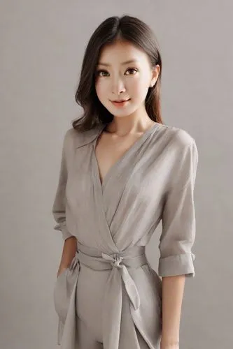 heungseon,maxmara,wonju,songyue,menswear for women,chuseok,yifei,hanbok,yunjin,jumpsuit,xiaohong,xiaofei,seowon,phuquy,grey background,taobao,fashion vector,yangmei,myongji,tonghe,Photography,Realistic