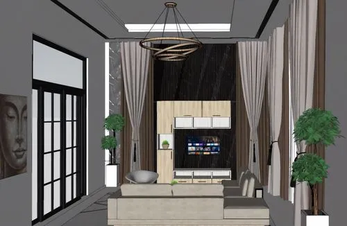 sketchup,3d rendering,interior modern design,entryway,servery,foyer,lobby,kitchen design,renderings,entrance hall,modern kitchen interior,contemporary decor,render,entryways,dining room,habitaciones,revit,interior decoration,modern decor,interior design