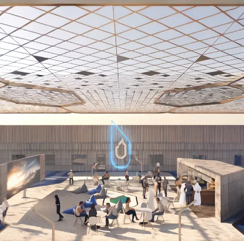 sky space concept,qasr azraq,school design,airport terminal,daylighting,oval forum,ceiling construction,solar cell base,futuristic art museum,leisure facility,king abdullah i mosque,the dubai mall entrance,3d rendering,archidaily,indoor games and sports,aqua studio,transport hub,ufo interior,qasr al watan,futuristic architecture