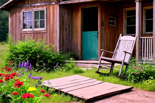 summer cottage,cottage garden,country cottage,garden shed,saltbox,brimfield,cottage,front porch,craftsbury,summerhouse,cabins,homeplace,rustic,summer house,dogtrot,outbuilding,cottages,farmstand,outbuildings,porch,Illustration,American Style,American Style 08